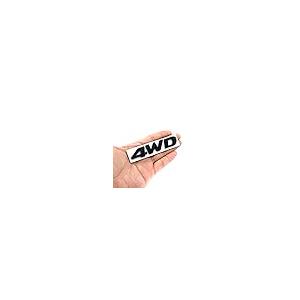 【並行輸入品】4WD Emblem 3D Metal Badge Trunk Door Fender Bumper Car Sticker D_5