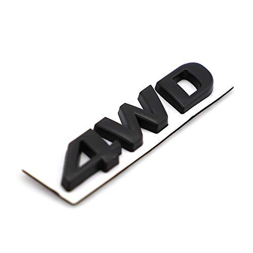 【並行輸入品】4WD Emblem 3D Metal Badge Trunk Door Fender Bumper Car Sticker D_7