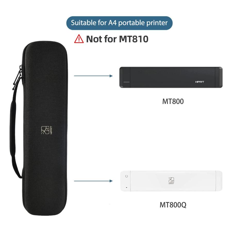 新品未使用 HPRT MT800 A4モバイルプリンター 熱転写② 並行輸入品】HPRT MT800 A4モバイルプリンター モノクロ 小型