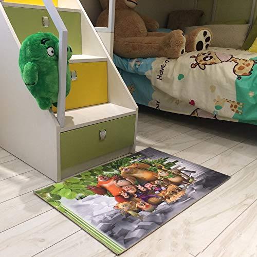 【並行輸入品】OPLJ Welcome Letter Printed Floor Mat Rectangular Anti Slip Door_8
