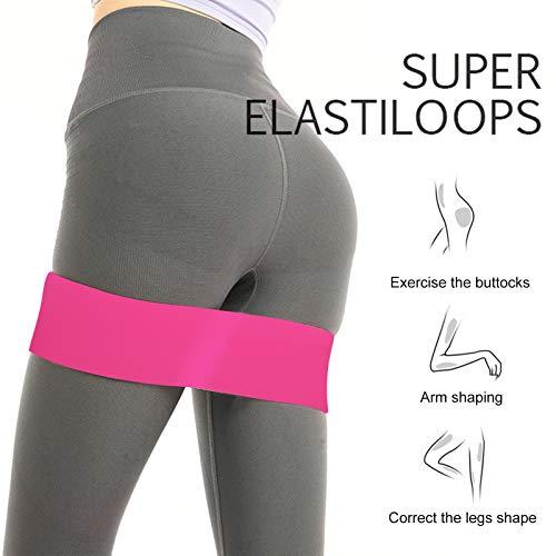 【並行輸入品】VGEBY Resistance Bands, 5Pcs Resistance Fitness Exercise Bands Eの画像