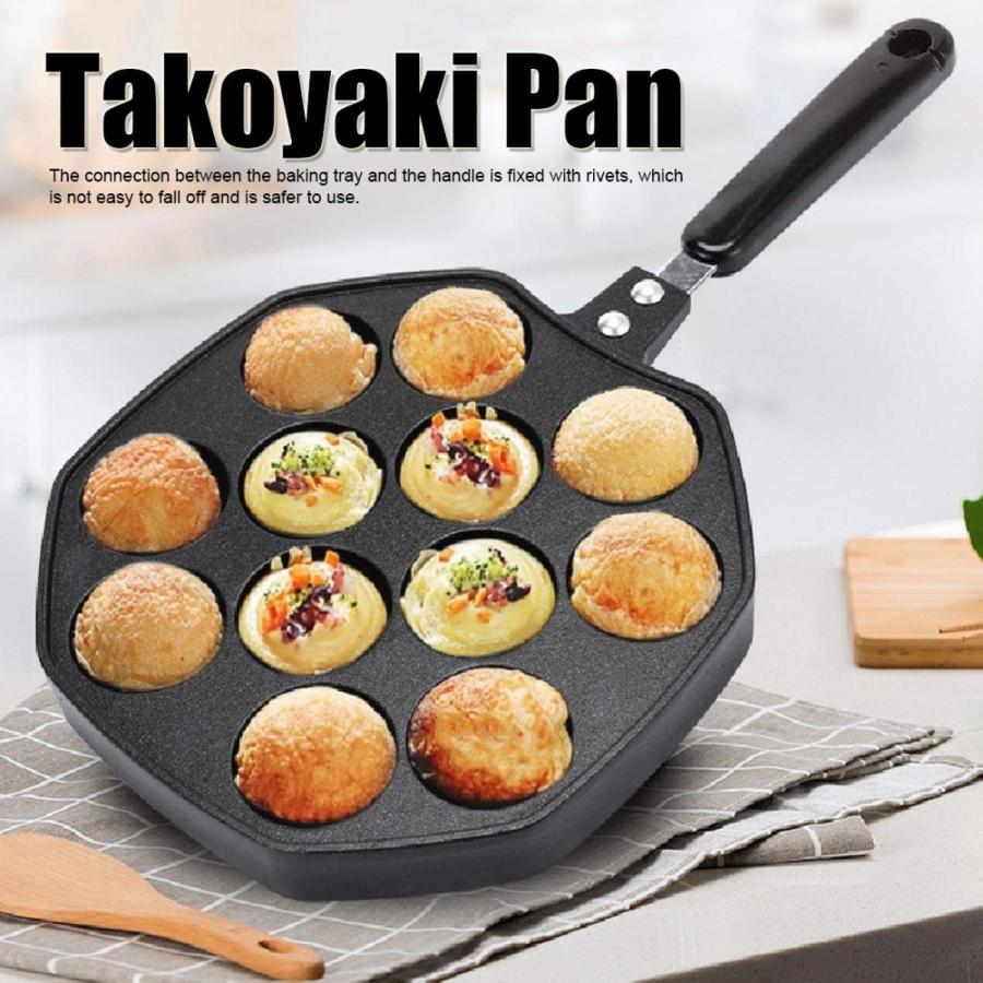 Grill Pan, Non Mess Free Sides Takoyaki Maker, Durable Simplify  並行輸入品｜import-tabaido｜10