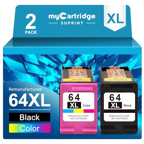 myCartridge SUPRINT 64XL インクカートリッジ コンボパック 再生インクカートリッジ HP 64 XL 64 並行輸入品｜import-tabaido｜02