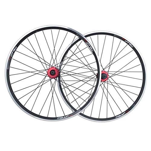 mtb 26インチホイールタイヤセット MTB 【並行輸入品】MTB バイクホイールセット 26インチ 自転車 前後輪