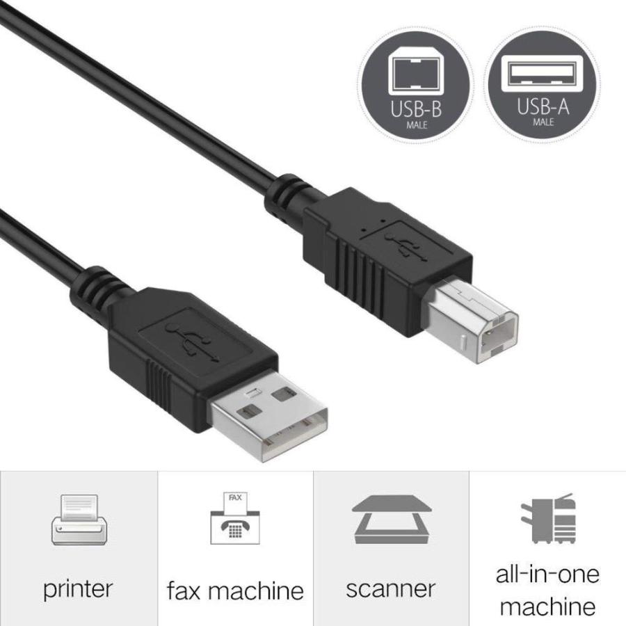 USB Cable Cord for FUJITSU SCANSNAP Scanner iX500 S1500 S1500M C 並行輸入品｜import-tabaido｜10