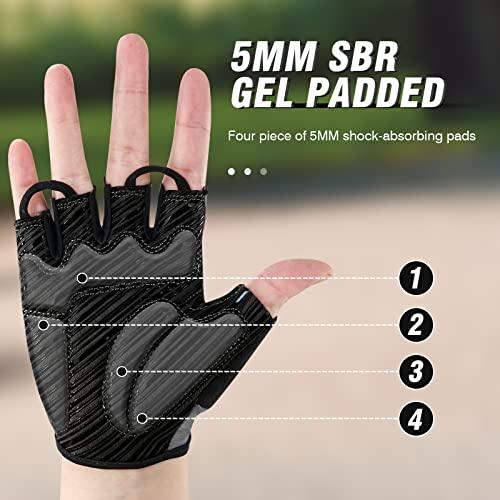 【並行輸入品】HTZPLOO Bike Gloves Cycling Gloves Biking Gloves for Men Women wの画像