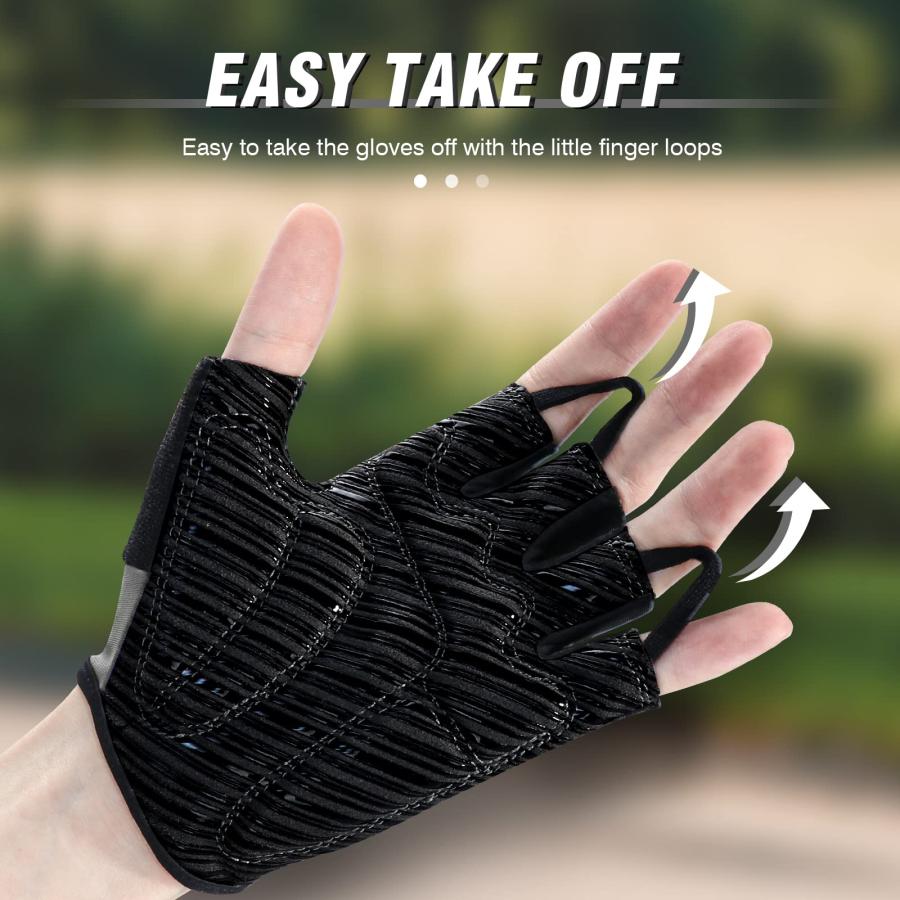 【並行輸入品】HTZPLOO Bike Gloves Cycling Gloves Biking Gloves for Men Women wの画像