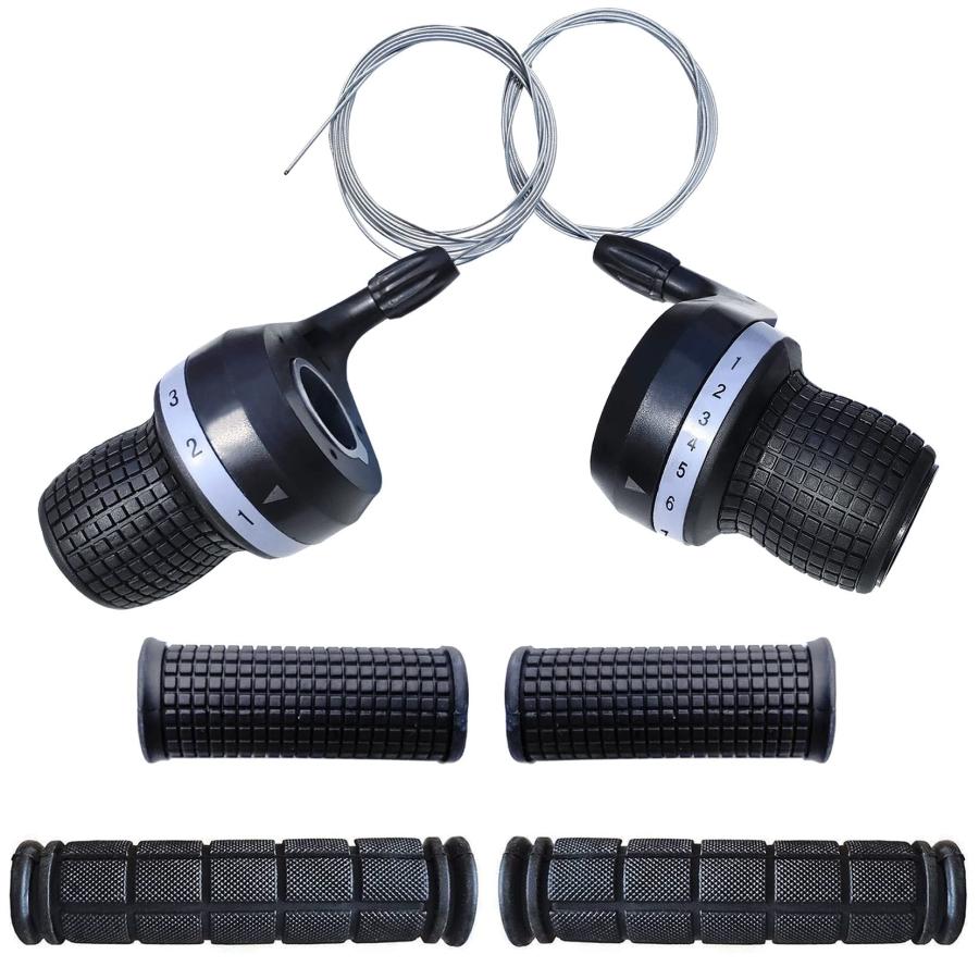 並行輸入品】自転車ツイストグリップギアシフター 1組 3 x 7 スピード