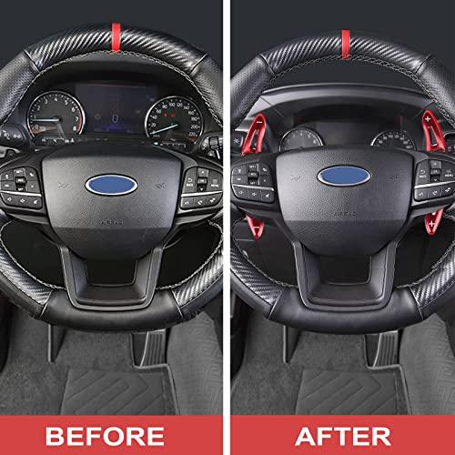 【並行輸入品】JHO Car Steering Wheel Shifter Extension Paddle for Ford Exploreの画像