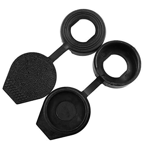 【並行輸入品】JCBIZ ドアロック ダストカバー 6個 18mm/0.7インチ ブラック ゴム製 防水キャップ ほこり防止 カムロックの寿命を_7