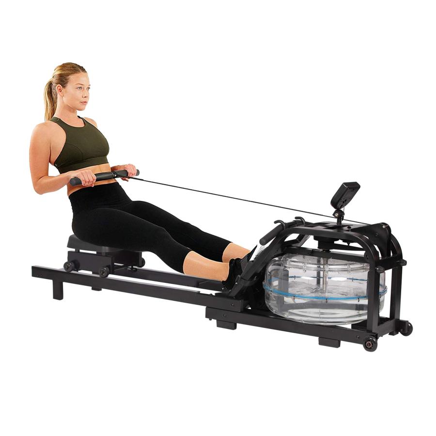 【並行輸入品】Vilobos Water Rower Rowing Machine for Home Use Exercise Equipme ...