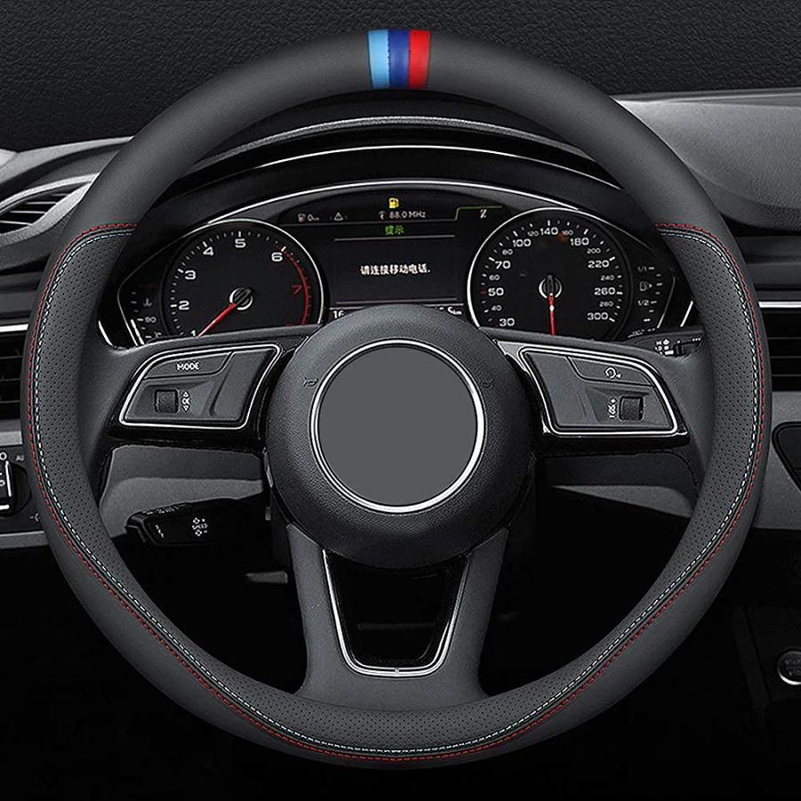 Carodi Latest Nappa Leather car Steering Wheel Cover Stylish Non 並行輸入