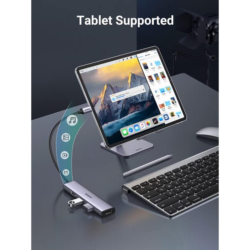 UGREEN USBハブ Type C 4ポート拡張 USB 3.0 ハブ バスパワー PS5/iMac/MacBook Pro  並行輸入品｜import-tabaido｜06