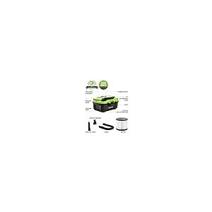 並行輸入品】Greenworks 掃除機 WDV40B00 グリーン 工具のみ