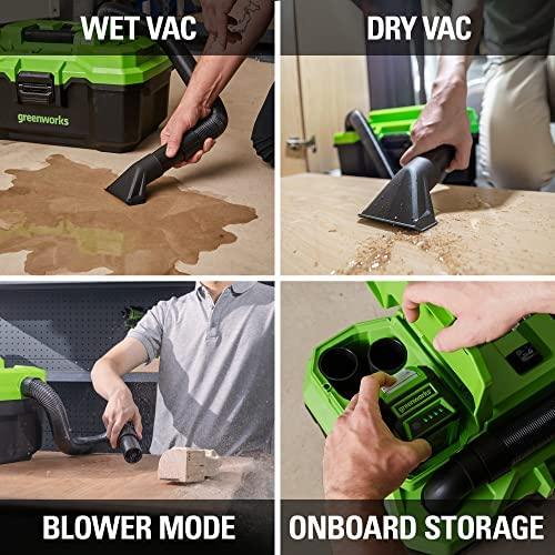 並行輸入品】Greenworks 掃除機 WDV40B00 グリーン 工具のみ