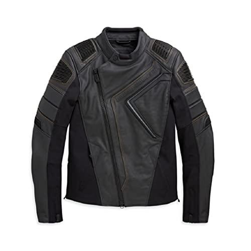 並行輸入品】Harley Davidson〓 Men's Watt Leather Jacket 98002 20VM