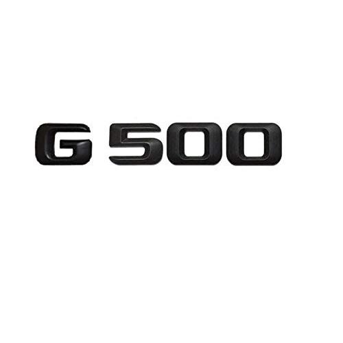 【並行輸入品】Un Branded Matt Black G 500\" Car Trunk Rear Letters Words Number"_4