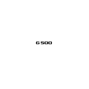 【並行輸入品】Un Branded Matt Black G 500\" Car Trunk Rear Letters Words Number"_5