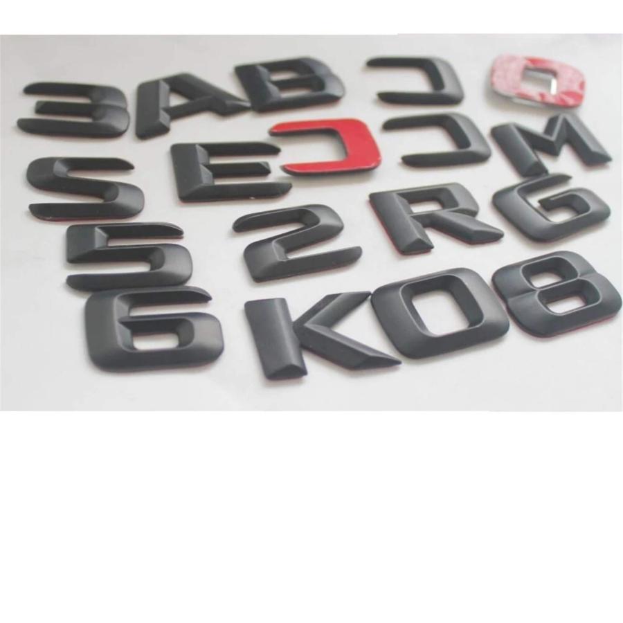 【並行輸入品】Un Branded Matt Black G 500\" Car Trunk Rear Letters Words Number"_9