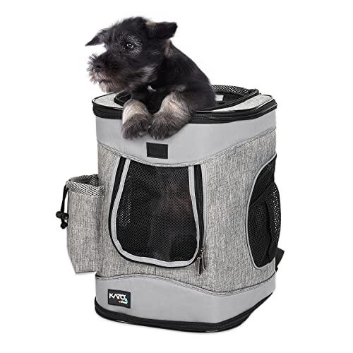 【並行輸入品】Tirrinia Pet Backpack Carrier for Small Cats \u0026 Dogs | Two Sidedの画像