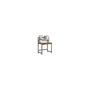 【並行輸入品】Computer Desk, 33.1”/40.9”Bamboo Home Office Table, Modern Writi_2