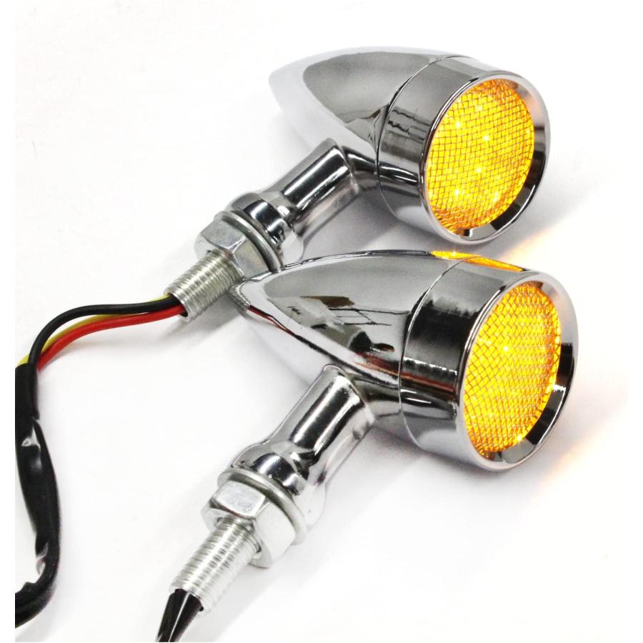 【並行輸入品】DREAMIZER LED オートバイ アンバー レッド フロント リア ブレーキ ウインカーライト ウインカー ドライビング テ 並行の画像