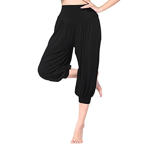 Women Modal Cotton Harem Yoga Pants, Super Soft Pilates Capri Pa 並行輸入品｜import-tabaido｜02