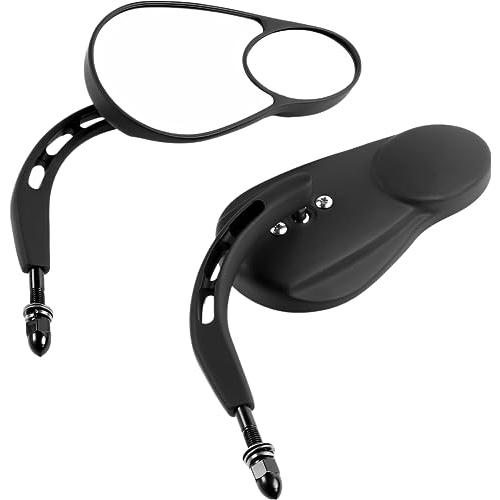 並行輸入品】Harley スプリットビジョンミラー/オートバイバックミラー