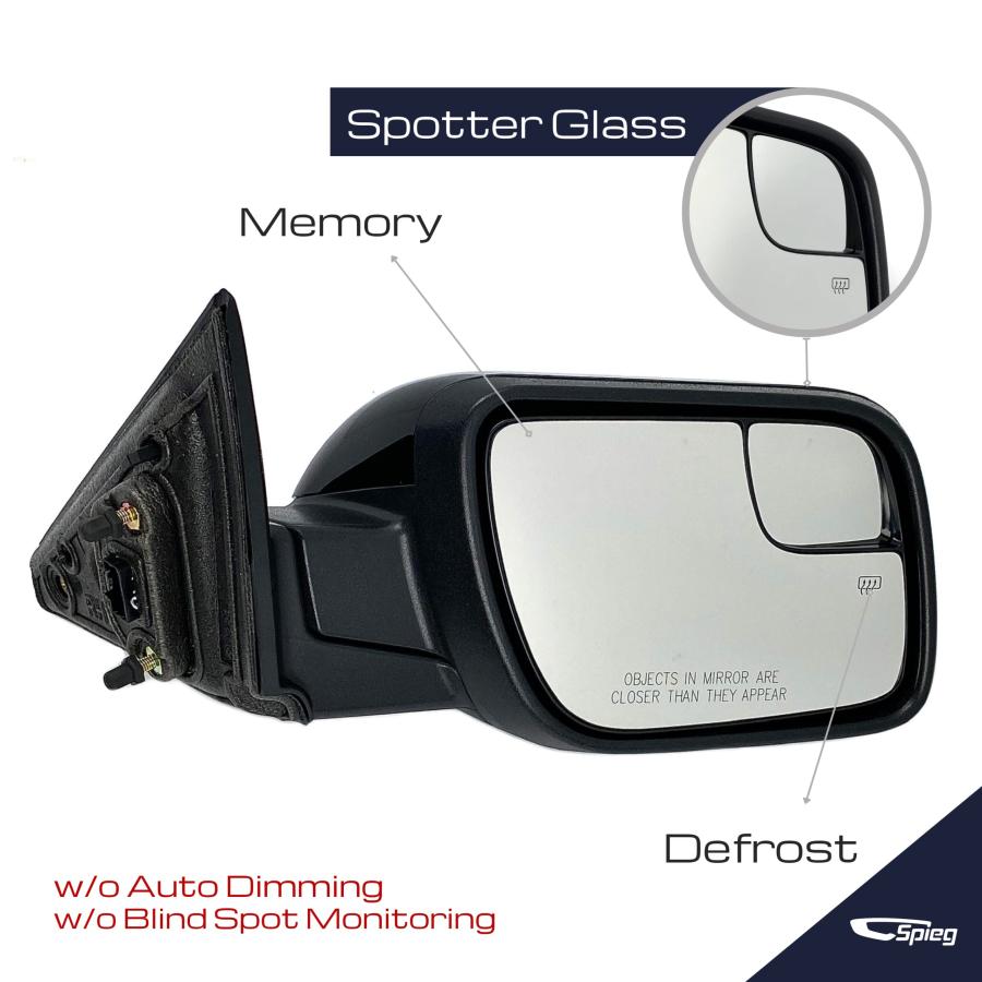 【並行輸入品】Spieg FO1321555 Passenger Side Mirror Replacement for Ford Exploの画像