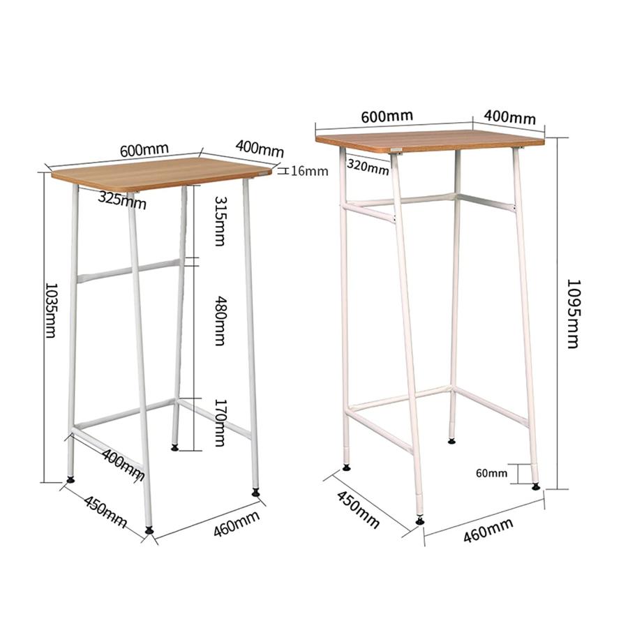【並行輸入品】Computer Desk， 23.6 inch Writing Home Office Desk， Simple and Mo_3