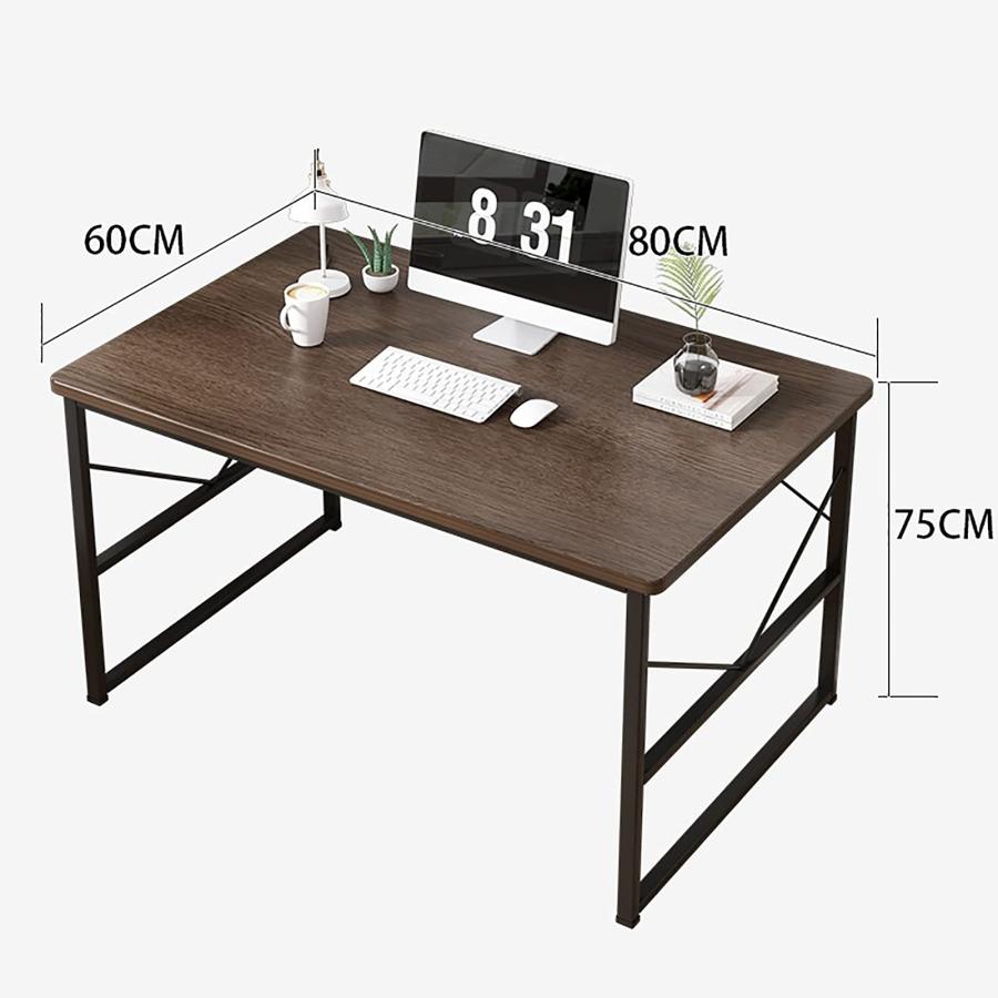 【並行輸入品】Computer Desk, 31.5 inches Home Office Workstation, Modern Simpl_3