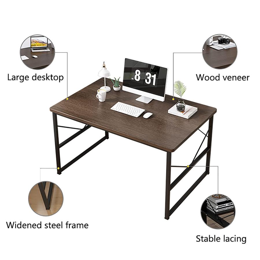 【並行輸入品】Computer Desk, 31.5 inches Home Office Workstation, Modern Simpl_9