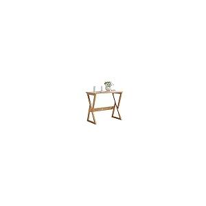 【並行輸入品】Computer Desk, Bamboo Compact Home Office Workstation, Modern Si_2