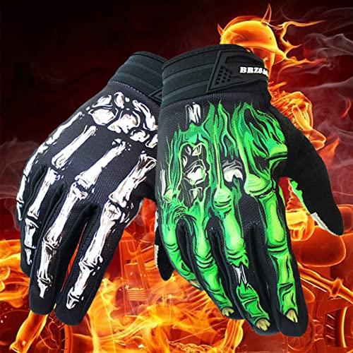 【並行輸入品】BRZSACR Skeleton Cycling Gloves Motorcycles Gloves Off Road Vehi_4
