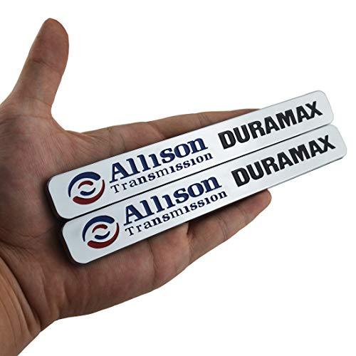 【並行輸入品】Allison Transmission Duramax エンブレム 3Dバッジ シルバラード 2500HD 3500HD対応 (_1