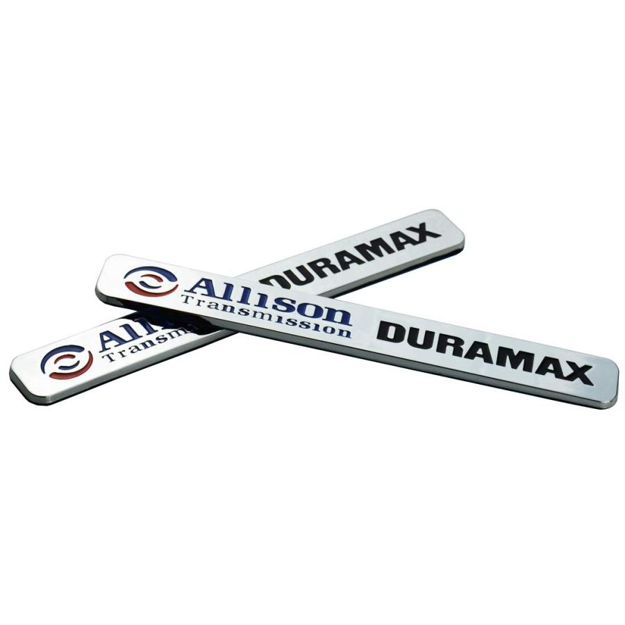 【並行輸入品】Allison Transmission Duramax エンブレム 3Dバッジ シルバラード 2500HD 3500HD対応 (_9