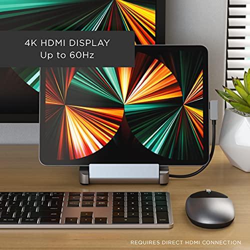 並行輸入品】Satechi USB C 6 in 1 タブレットスタンド ハブ 折り畳み