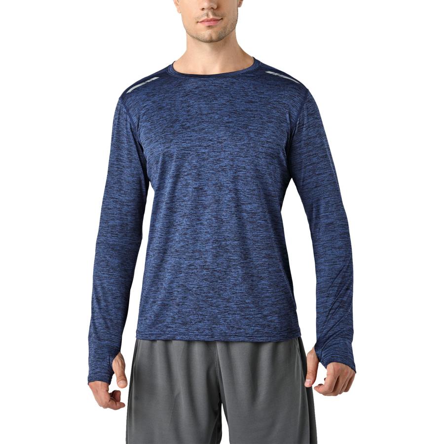 【並行輸入品】[ｋａｉｒａｆｕ] 3 Pack Mens Long Sleeve T Shirts Dry Fit Casual Outdoor_6