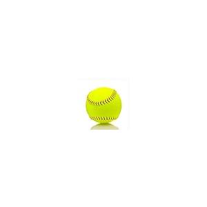 【並行輸入品】Tebery 6 Pack Yellow Sports Practice Softballs, 12 Inch Officialの画像