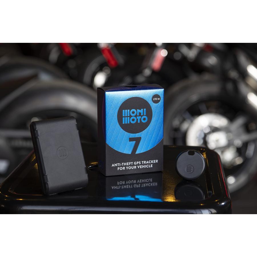 並行輸入品】MoniMoto 7 (2021) Smart Motorcycle GPS Tracker and