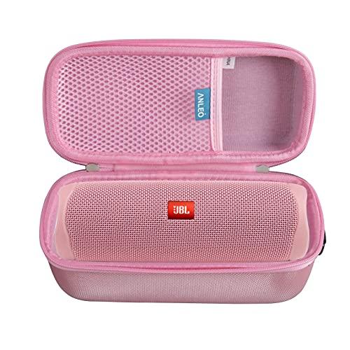 Anleo JBL FLIP 5 防水ポータブルBluetoothスピーカー用ハードトラベルケース (ピンク) Anleo Har 並行輸入品｜import-tabaido｜02