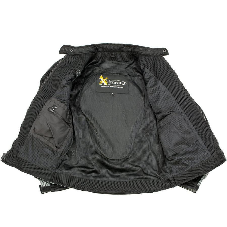 【並行輸入品】Xelement CF505 Black Advanced Tri Tex Mesh Sports Jacket For Menの画像