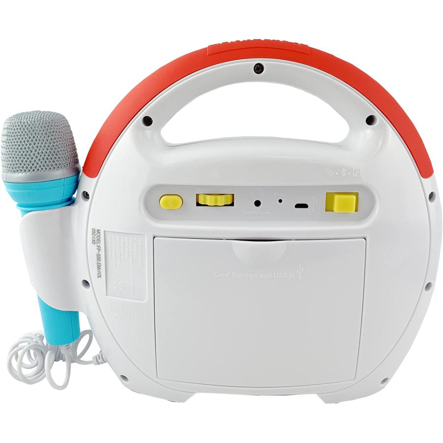 eKids Fisher Price Karaoke Machine, Portable Bluetooth Party Spe 並行輸入品｜import-tabaido｜04