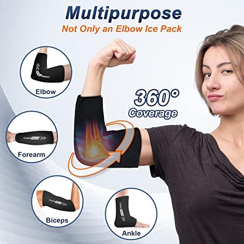【並行輸入品】ComfiTECH Elbow Ice Pack for Tendonitis and Ice Pack Wrap Sleeveの画像