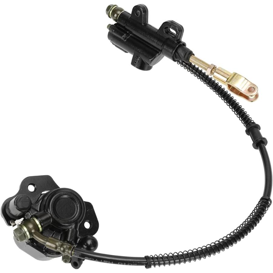 【並行輸入品】FVRITO Rear Foot Brake Master Cylinder Caliper Assembly for 50cc  並行_7