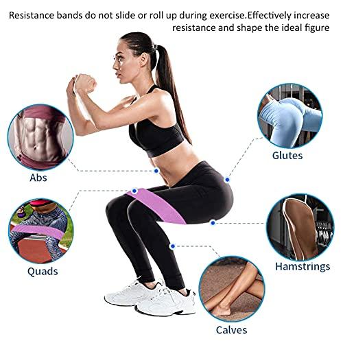 【並行輸入品】Fitness Band Resistance Bands, Booty Band Resistance Band Set Fiの画像