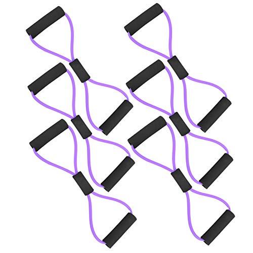 【並行輸入品】01 Workout Band, Resistance Bands Gym Pull Rope Stackable 6pcs fの画像