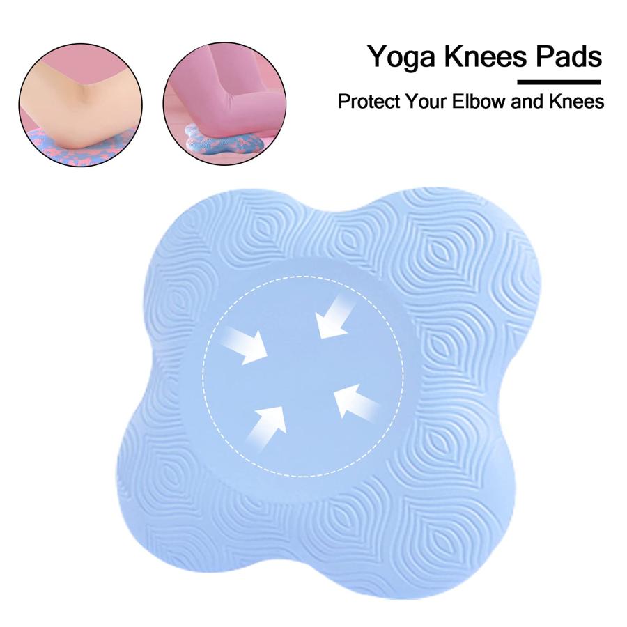 JADE KIT 2 PCS Yoga Knee Pads Anti Slip Yoga Support Foam Pads f 並行輸入品