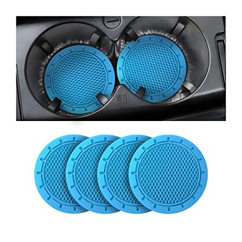 【並行輸入品】車用カップホルダーコースター 直径2.75インチ ノンスリップユニバーサルインサートコースター 耐久性 ほとんどの車のインテリアに