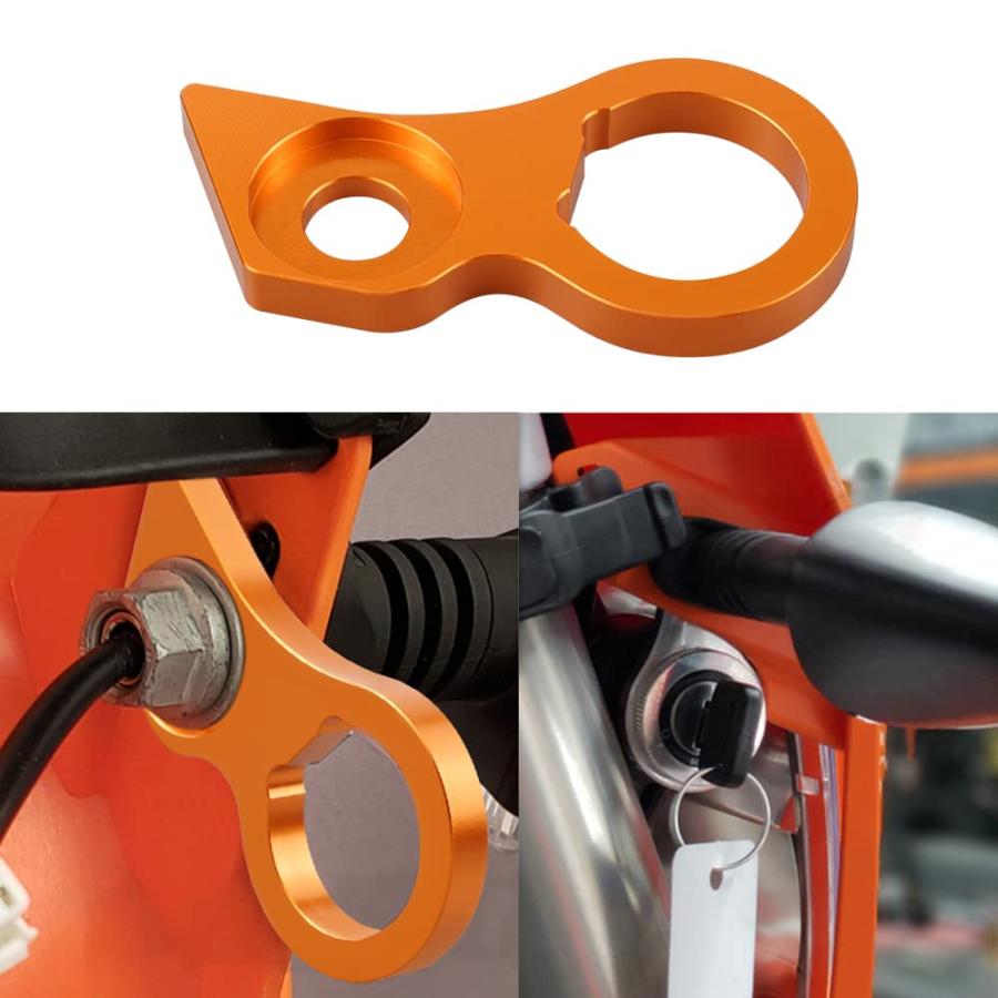 並行輸入品】NICECNC オレンジ キー イグニッションスイッチ 再配置